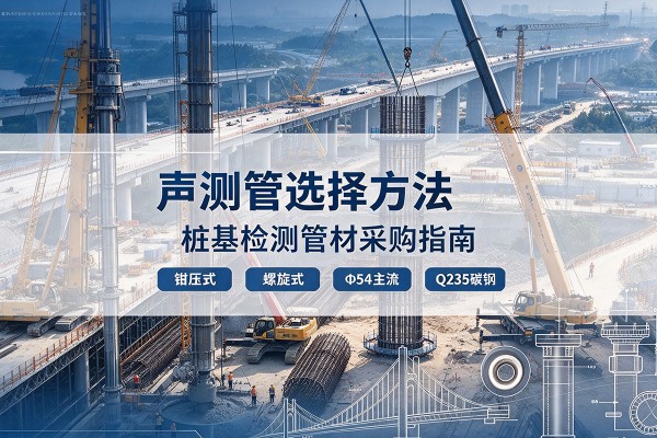 红寺堡声测管选型标准