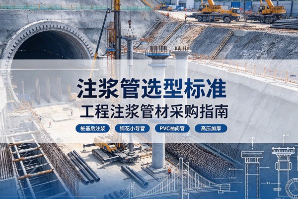 红寺堡注浆管选型标准