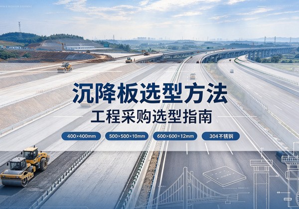 红寺堡沉降板选择方法