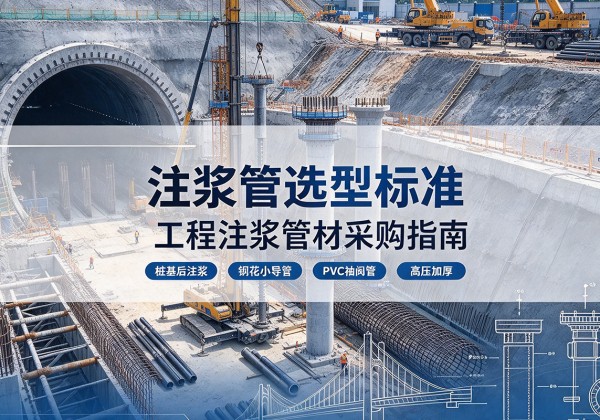 红寺堡注浆管选型标准